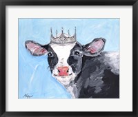 Framed 'Queen Cow' border=