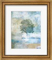 Framed 'Tree Abstract I' border=