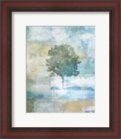 Framed 'Tree Abstract I' border=