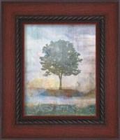 Framed 'Tree Collage II' border=