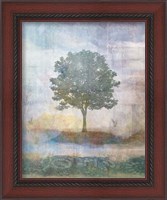 Framed 'Tree Collage II' border=