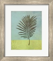 Framed 'Palm Leaf' border=