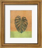 Framed 'Orange Leaf' border=