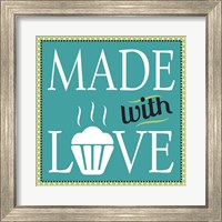 Framed 'Made With Love' border=