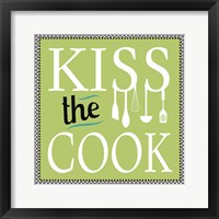 Framed Kiss the Cook