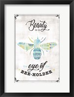 Framed Bee-Holder