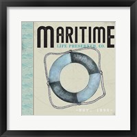 Framed Maritime