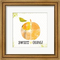 Framed 'Sweet as Orange' border=