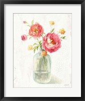 Framed 'Full Bloom VIII' border=