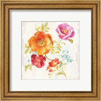 Framed 'Full Bloom II' border=