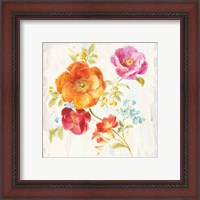 Framed 'Full Bloom II' border=