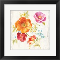 Framed 'Full Bloom II' border=