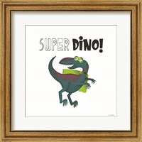 Framed 'Super Dino' border=