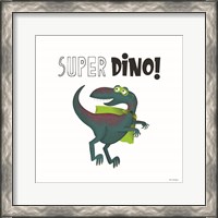 Framed 'Super Dino' border=