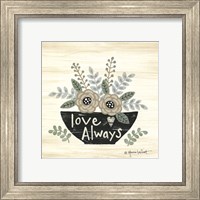 Framed 'Love Always' border=