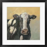 Framed Pretty Cow