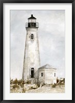 Framed Rustic Lighthouse I