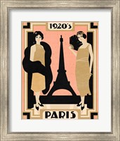 Framed '1920's Paris I' border=