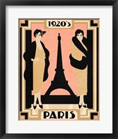 1920's Paris II Framed Print