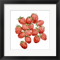 Framed Strawberry Picking II