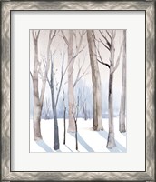 Framed 'Woodland Whisper II' border=