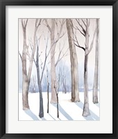 Framed 'Woodland Whisper II' border=