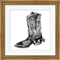 Framed 'Vintage Cowboy I' border=