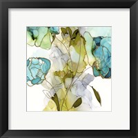 Framed 'Flower Facets V' border=