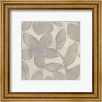 Framed 'Silvertone Garden IV' border=