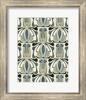 Framed 'Deco Parlor Pattern I' border=