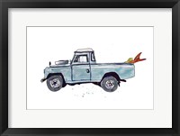 Surfin' Wheels III Framed Print