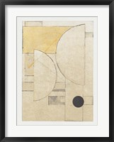 Mapping Bauhaus II Framed Print