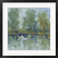 Pond Reflection II Framed Print