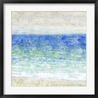 Framed 'Ocean Impressions II' border=