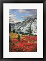 Framed Lake Ann North Cascades