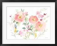 Framed Watercolor Jewels I