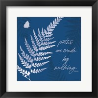 Framed 'True Blue III' border=