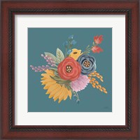 Framed 'Harvest Garden Flowers IV' border=