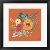 Harvest Garden Flowers II Framed Print