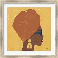 Framed 'Kenya Couture I' border=