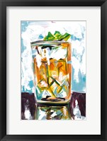 Framed Drink on the Rocks