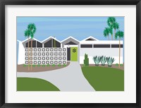 Framed Palm Springs Living I