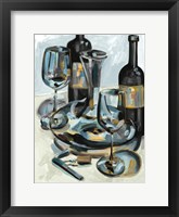 Framed Wine with Dinner I