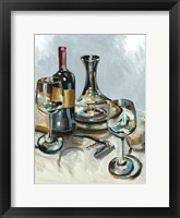 Framed Wine with Dinner II