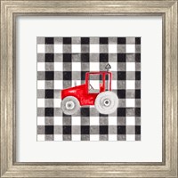 Framed 'Fun Farm Icon II' border=