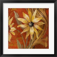 Framed 'Honeyed Square II' border=