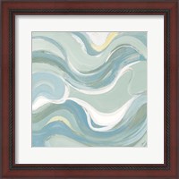 Framed 'Coastal Curvilinear II' border=