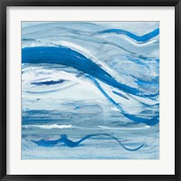 Blue Bossa Nova II Framed Print