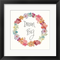 Framed Dream Big