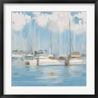 Golf Harbor Boats I Framed Print